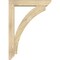 Ekena Millwork Thorton Slat Rough Sawn Bracket w/ Offset Brace, Douglas Fir, 6"W x 30"D x 42"H BKT0604X30X42THR06RDF - alternate 2